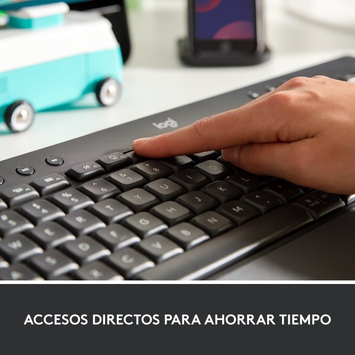 Teclado Logitech Bluetooth K650 Signature Graphite 920-010917