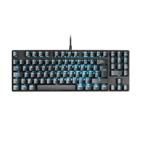 Teclado Mecanico Compacto Tkl Mars Gaming Mkrevo Pro Black Switch Outemu Pro Blue Chipset Vision Mcu Iluminacion Full Rgb Pad