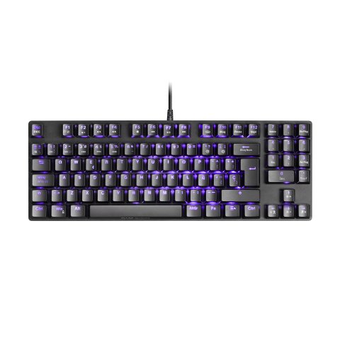 Teclado Mecanico Compacto Tkl Mars Gaming Mkrevo Pro Black Switch Outemu Pro Blue Chipset Vision Mcu Iluminacion Full Rgb Pad
