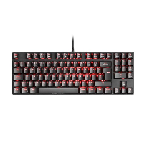 Teclado Mecanico Compacto Tkl Mars Gaming Mkrevo Pro Black Switch Outemu Pro Blue Chipset Vision Mcu Iluminacion Full Rgb Pad