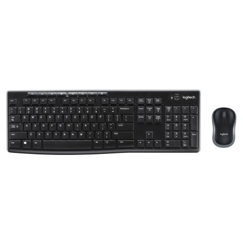 Teclado Y Mouse Logitech Wireless Logitech Mk270 P n 920-004513