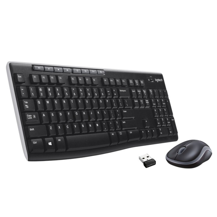 Teclado Y Mouse Logitech Wireless Logitech Mk270 P n 920-004513