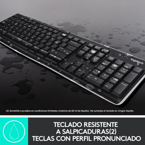 Teclado Y Mouse Logitech Wireless Logitech Mk270 P n 920-004513