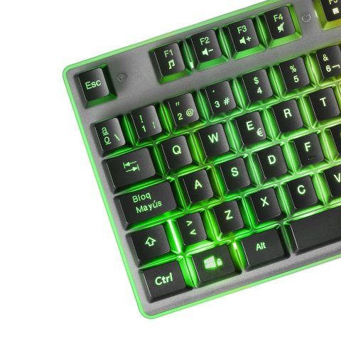 Teclado En Portugues Hibrido H-mecanico Mars Gaming Mk220pt Black Switch H-mechanical Retroiluminado Full Rgb Programable Por