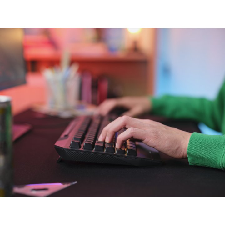 Teclado Trust Gaming Gxt 836 Evocx Iluminacion Led Anti-ghosting 12 Teclas Multi Usb 24998