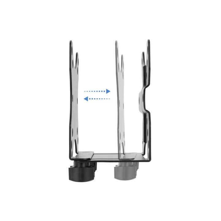 Soporte Para Mini Pc Tooq Tcch0001-b Max. 5kg Monitor escritorio monitor mastil Negro