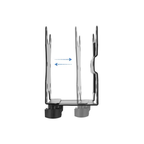 Soporte Para Mini Pc Tooq Tcch0001-b Max. 5kg Monitor escritorio monitor mastil Negro