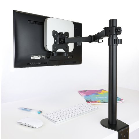 Soporte Para Mini Pc Tooq Tcch0001-b Max. 5kg Monitor escritorio monitor mastil Negro