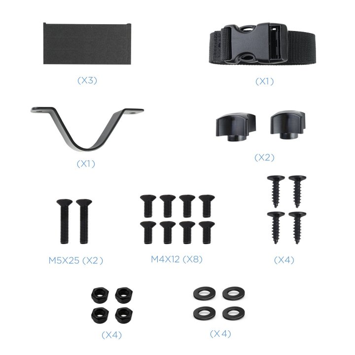 Soporte Para Mini Pc Tooq Tcch0001-b Max. 5kg Monitor escritorio monitor mastil Negro