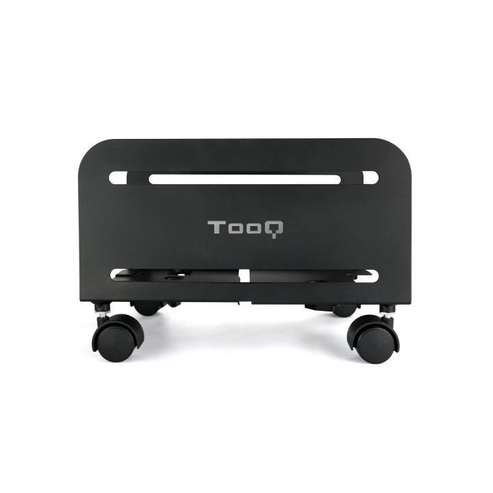 Soporte De Cpu De Suelo Con Ruedas Tooq Umcs0004-b Max. 10kg Ajustable 119-209mm Negro