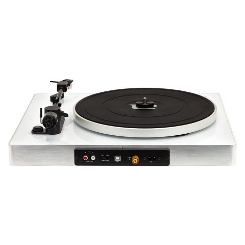 Tocadiscos Bluetooth Aiwa Apx-680bt Black Alta Precision Bt 5.0 Plato De Metal 27.5cm Tres Velocidades 33, 1 3 ,45 Rpm Lector