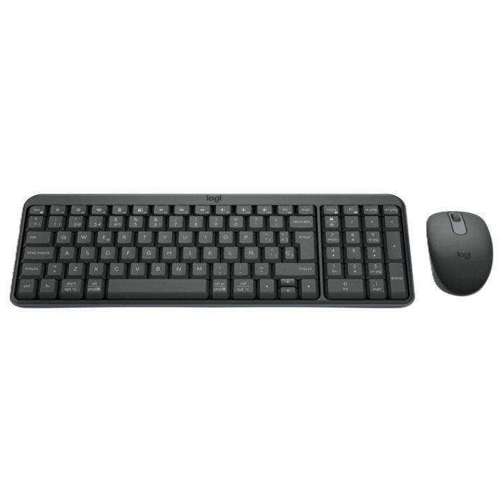 Teclado Y Mouse Logitech Bluetooth Mk250 920-013543 Negro Compacto Anti Salpicaduras