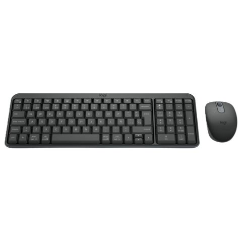 Teclado Y Mouse Logitech Bluetooth Mk250 920-013543 Negro Compacto Anti Salpicaduras