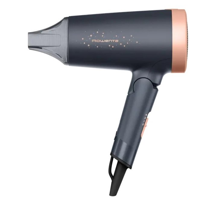 Secador De Pelo Rowenta Cv1851f0 Express Style 1900w Plegable 2 Temperaturas Boquilla Precisa