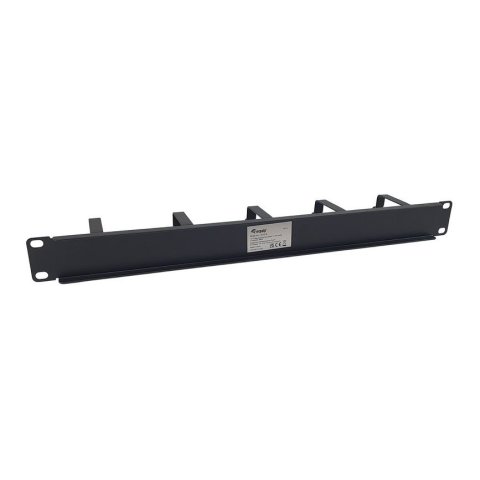 Panel Organizador De Cables Color Negro 1u Para...