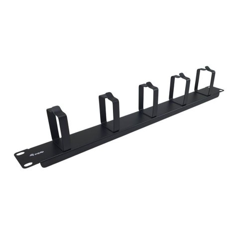 Panel Organizador De Cables Color Negro 1u Para...