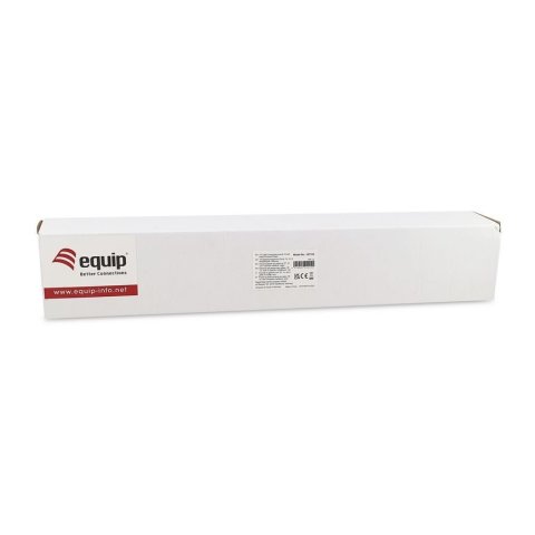 Panel Organizador De Cables Color Negro 1u Para...