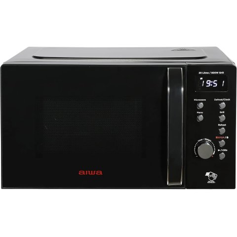 Microondas Aiwa Amw-202dg/bk Grill 20l 700w...