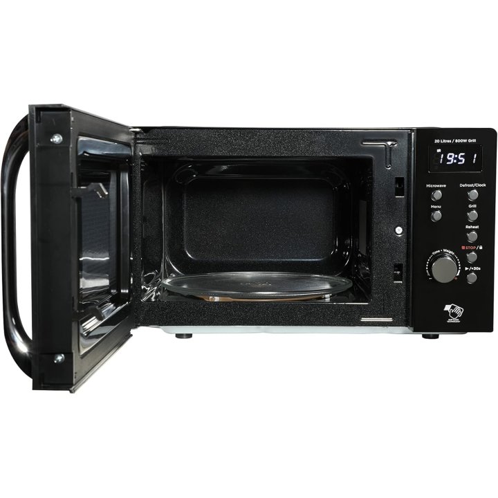 Microondas Aiwa Amw-202dg/bk Grill 20l 700w...