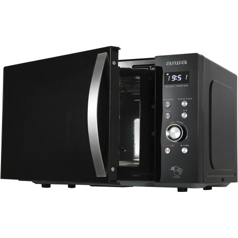 Microondas Aiwa Mw230dgbk Grill 23l 800w Color...