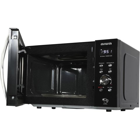 Microondas Aiwa Mw230dgbk Grill 23l 800w Color...