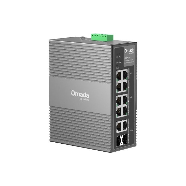 Switch Gestionable L2 Tp-link Ies210gpp 8xgb (2poe++ 6poe+) 2xsfp 240w Diseño Industrial