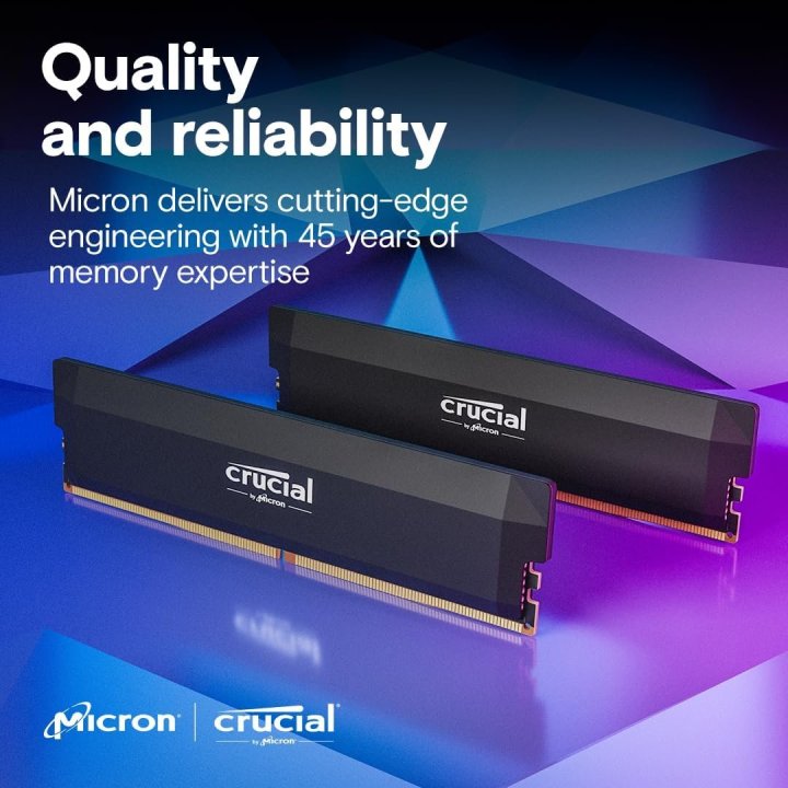 Ddr5 16gb 6400mhz Crucial Pro Oc Cp16g64c38u5b