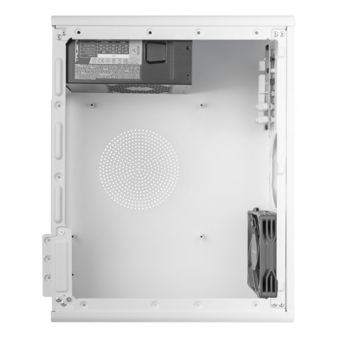 Caja Microatx Slim Tacens 2aeroslim500w 90mm Fan Paneles Mesh Usb-c Color Blanco F.a Tfx 500w