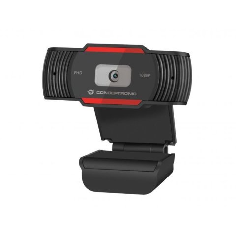 Webcam Fhd Conceptronic Amdis04 1080p Usb Foco...