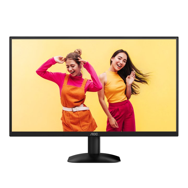 Monitor 24" Hdmi Vga Aoc 24b35hm2 Va Fhd 100hz 1ms Vesa 100x100 Negro