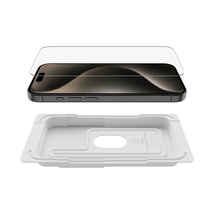 Protector De Pantalla Belkin Ova173hq Iphone 17 Y Iphone 16 Pro Cristal Templado