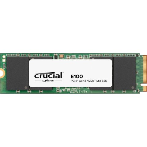 Disco M.2 Nvme 2tb Crucial E100 Ct2000e100ssd8  Pcie 4.0 X4 Read 5000mbps Write 3000mbps