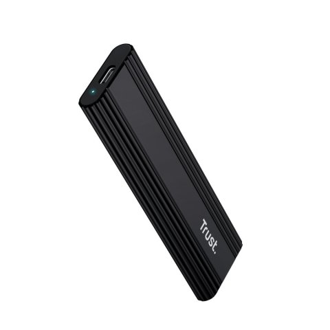Caja Externa M.2 Usb-c Trust Para 2230 2242 2260 2280 Color Negro
