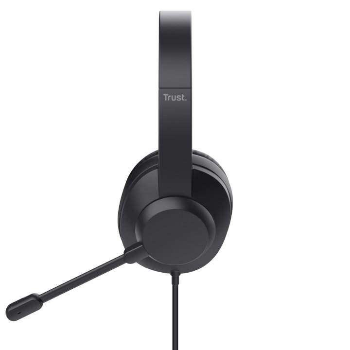 Headset Trust Ayda Max Color Negro Jack 3.5mm Cable 1,8m