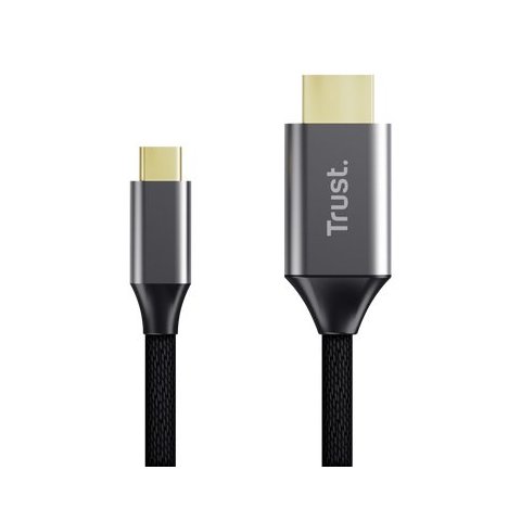 Cable Usb-c A Hdmi Trust Calyx Trenzado 2m 4k