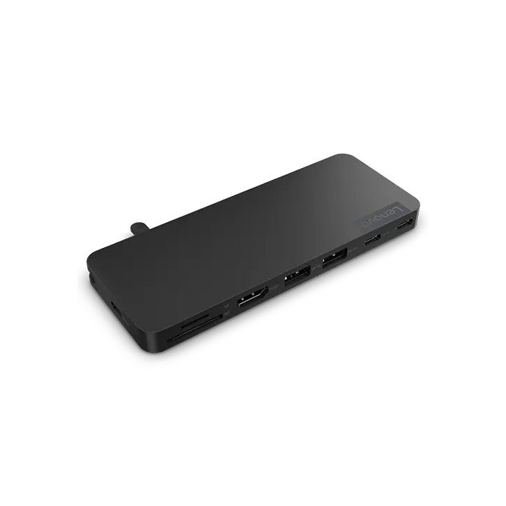 Docking Usb-c Lenovo Universal Hdmi Usb-a Usb-c Card Reader, Carga 65w (cargador No Incluido)