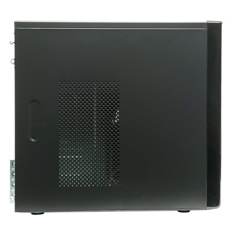 (km0) Caja Micro Atx Unyka Matx Dark Shadow Caja Negra Con 2 Bahías De 5.1 4 Con F.a 300w 85% Ee Cash30