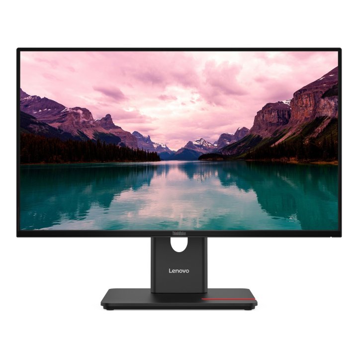 Monitor 24" Hdmi Displayport Vga Lenovo T24-40 Fhd Hub Usb-a Y Usb-c Regulable En Altura Y Pivotante