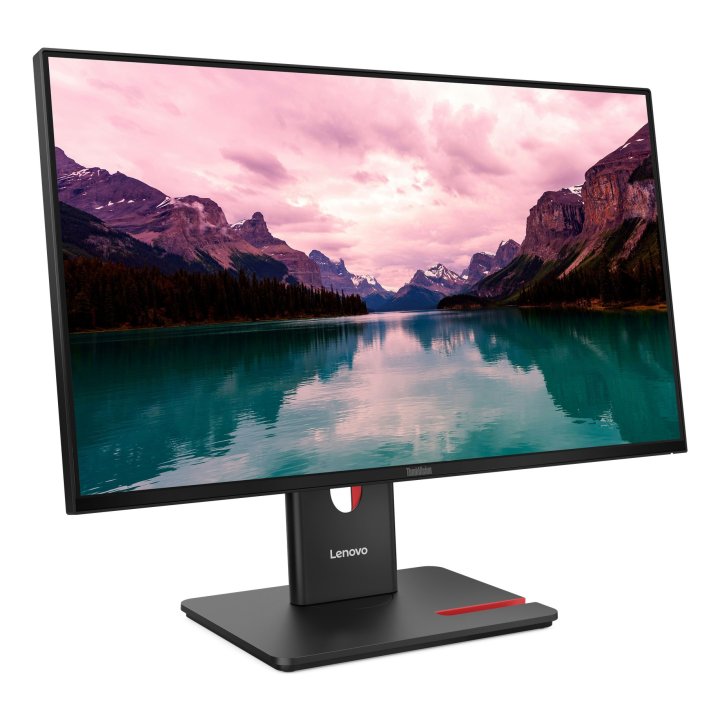Monitor 24" Hdmi Displayport Vga Lenovo T24-40 Fhd Hub Usb-a Y Usb-c Regulable En Altura Y Pivotante