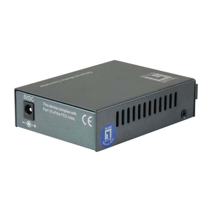 Convertidor Fibra Level One Fvt-1104 Rj45 Ethernet A Fibra Monomodo Sc 60km