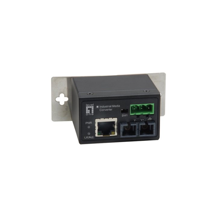 Convertidor Fibra Level One Iec-4002 Rj45 Ethernet A Fibra Multimodo St 2km
