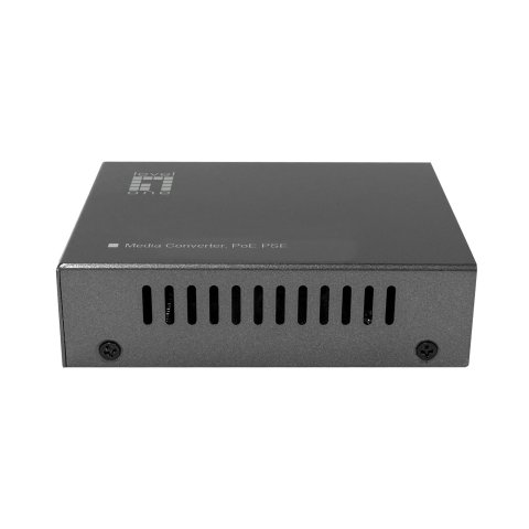 Convertidor De Medios Level One Gvt-2012 Rj45 Gb A Sfp Poe Ps3 30w
