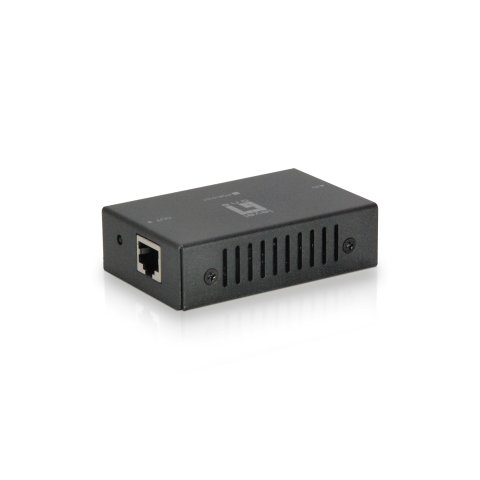 Poe Extender Level One Por-0101 1 Puertos Extiende 100m Poe+