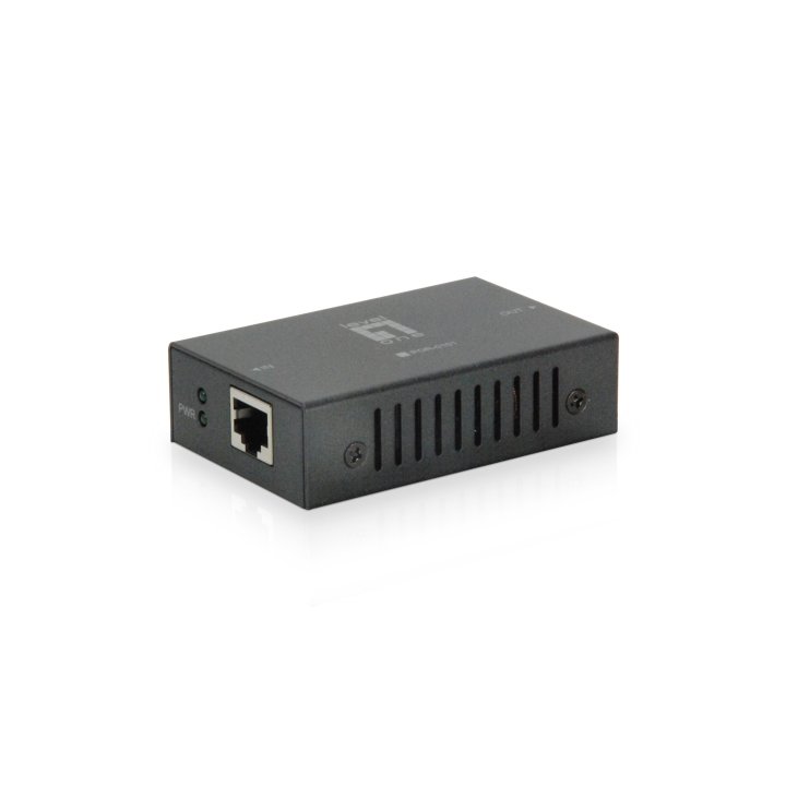 Poe Extender Level One Por-0101 1 Puertos Extiende 100m Poe+