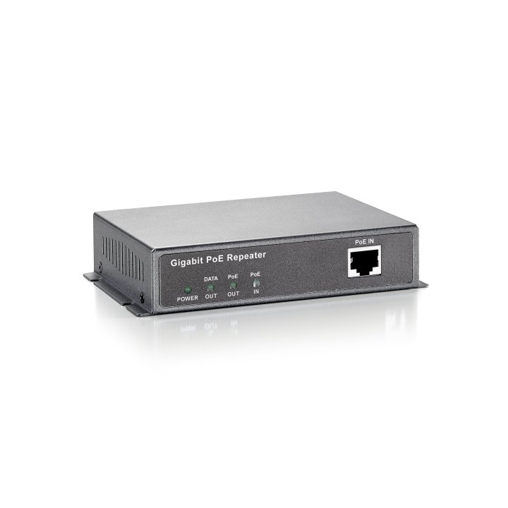 Poe Extender Level One Por-0120 1 Puerto Gigabit Conectable En Cascada Extiende 100m