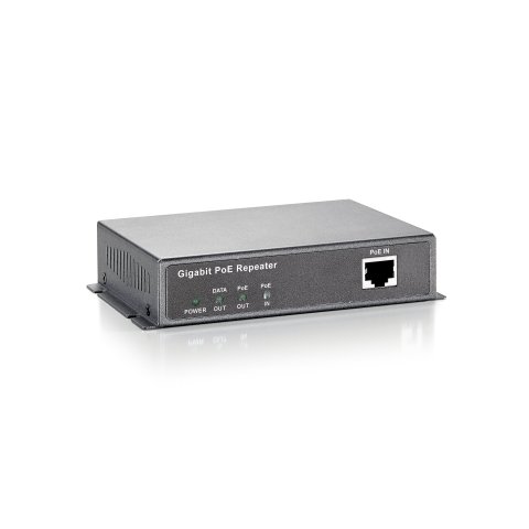 Poe Extender Level One Por-0120 1 Puerto Gigabit Conectable En Cascada Extiende 100m