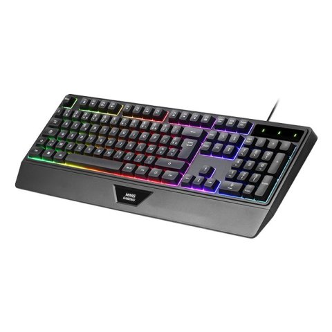 Teclado Mouse Headset Y Alfombrilla Mars Gaming Mcp124propt H-mech Rgb 3200dpi Negro Portugues