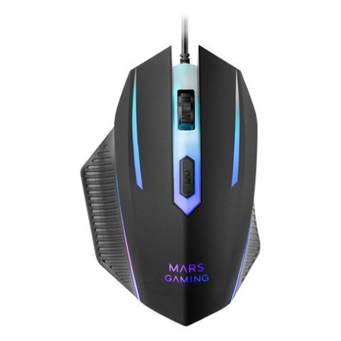 Teclado Mouse Headset Y Alfombrilla Mars Gaming Mcp124propt H-mech Rgb 3200dpi Negro Portugues