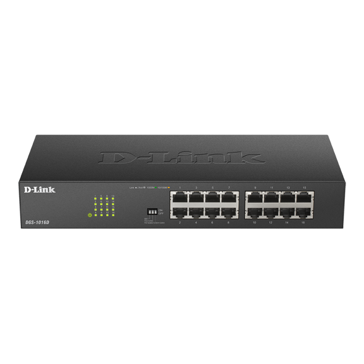 Switch No Gestionable D-link Dms-1016/e 16x10/100/1000/2.5g