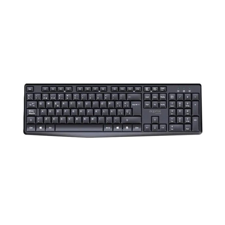 Teclado Y Mouse Approx Wireless Appmx420b...